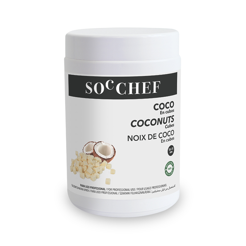 COCO EN CUBOS 500g 1x1cm